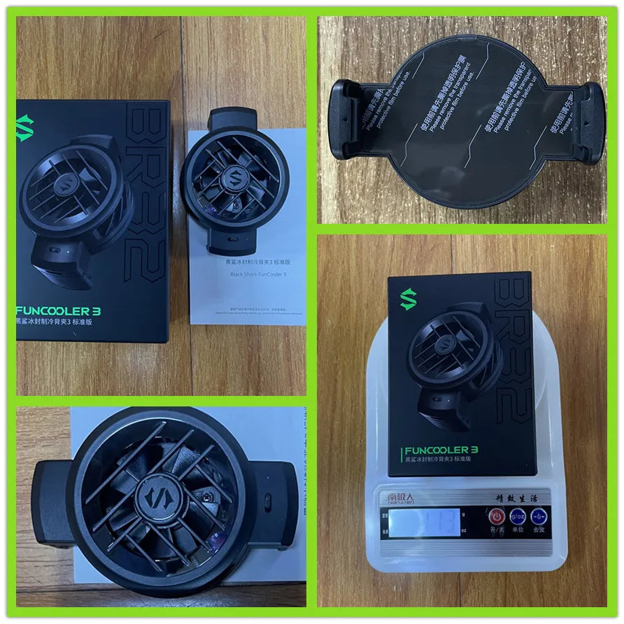 Black Shark Fan Cooler Semiconductor Magnetic Thermoelectric Radiator TEC FunCooler 2 Pro 3 Pro 4 Pro 5 Pro