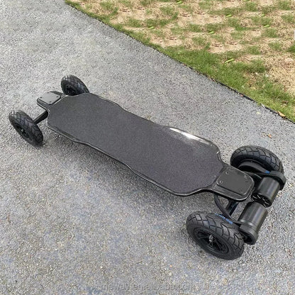 Best Budget 9000W Crownwheel Dual 6384 Motor 54.6V 20Ah 65km/h E Snowboard Surfboard Longboard Carbon Fiber Electric Skateboard