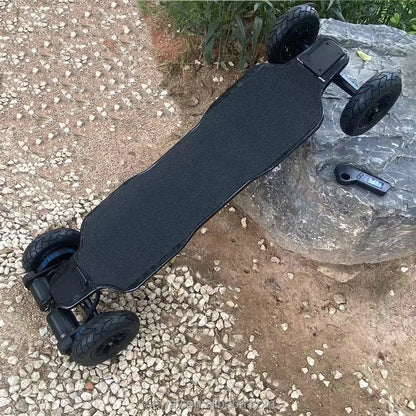 Best Budget 9000W Crownwheel Dual 6384 Motor 54.6V 20Ah 65km/h E Snowboard Surfboard Longboard Carbon Fiber Electric Skateboard