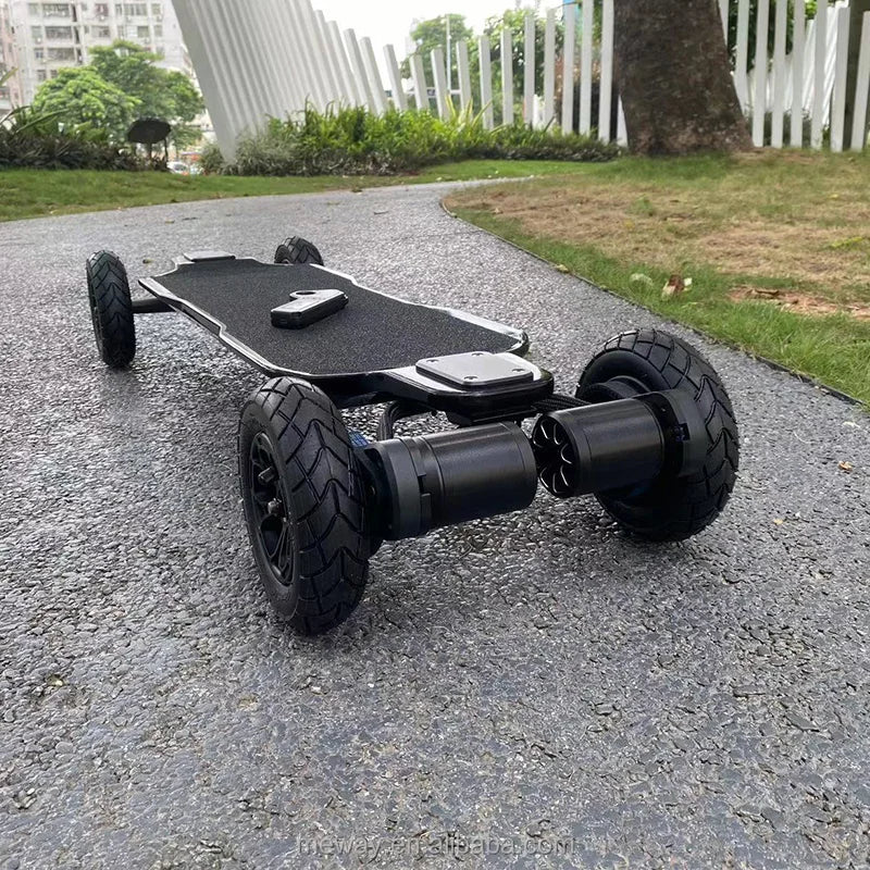 Best Budget 9000W Crownwheel Dual 6384 Motor 54.6V 20Ah 65km/h E Snowboard Surfboard Longboard Carbon Fiber Electric Skateboard