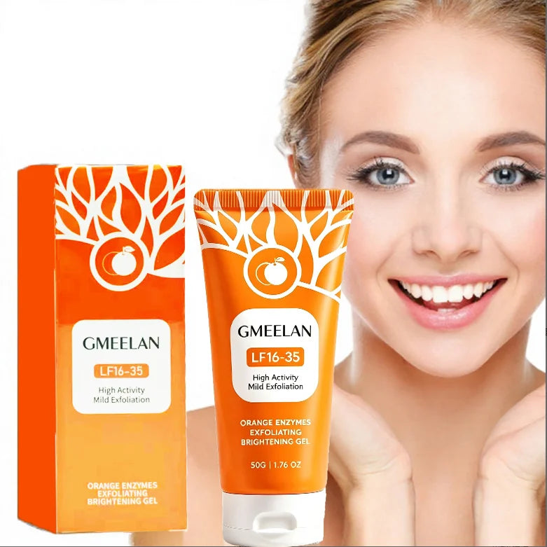 Orangel™ One Minute Orange Gentle Exfoliating gel.