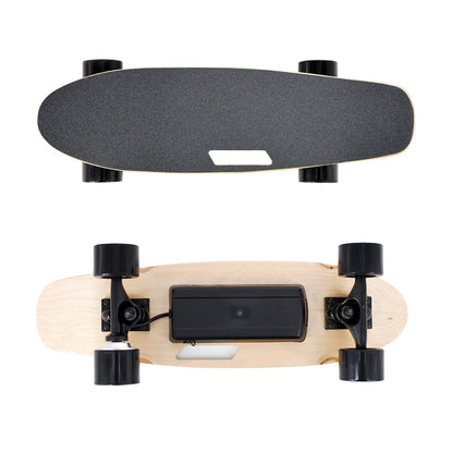 JKING H2S-01 MINI 650MM Electric Skateboard 350W Motor 20km/h Remote Control Customized Grip Tape Eco-Friendly 7-Layer Maple