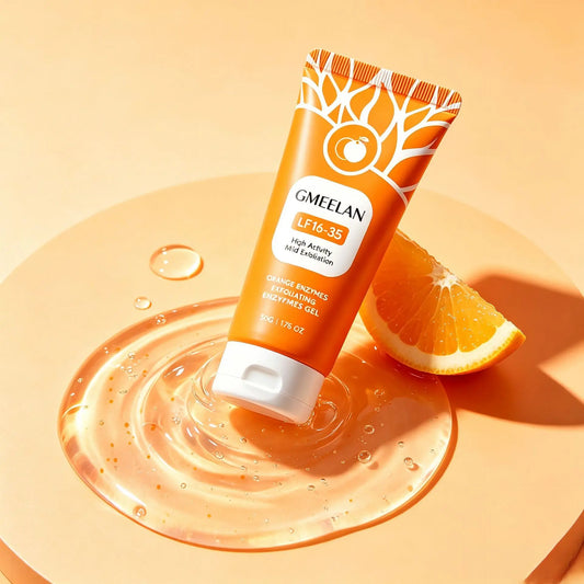 Orangel™ One Minute Orange Gentle Exfoliating gel.