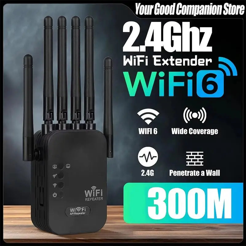 TEXCOM™ 2.4G/5G Dual band Wi-Fi Extender.