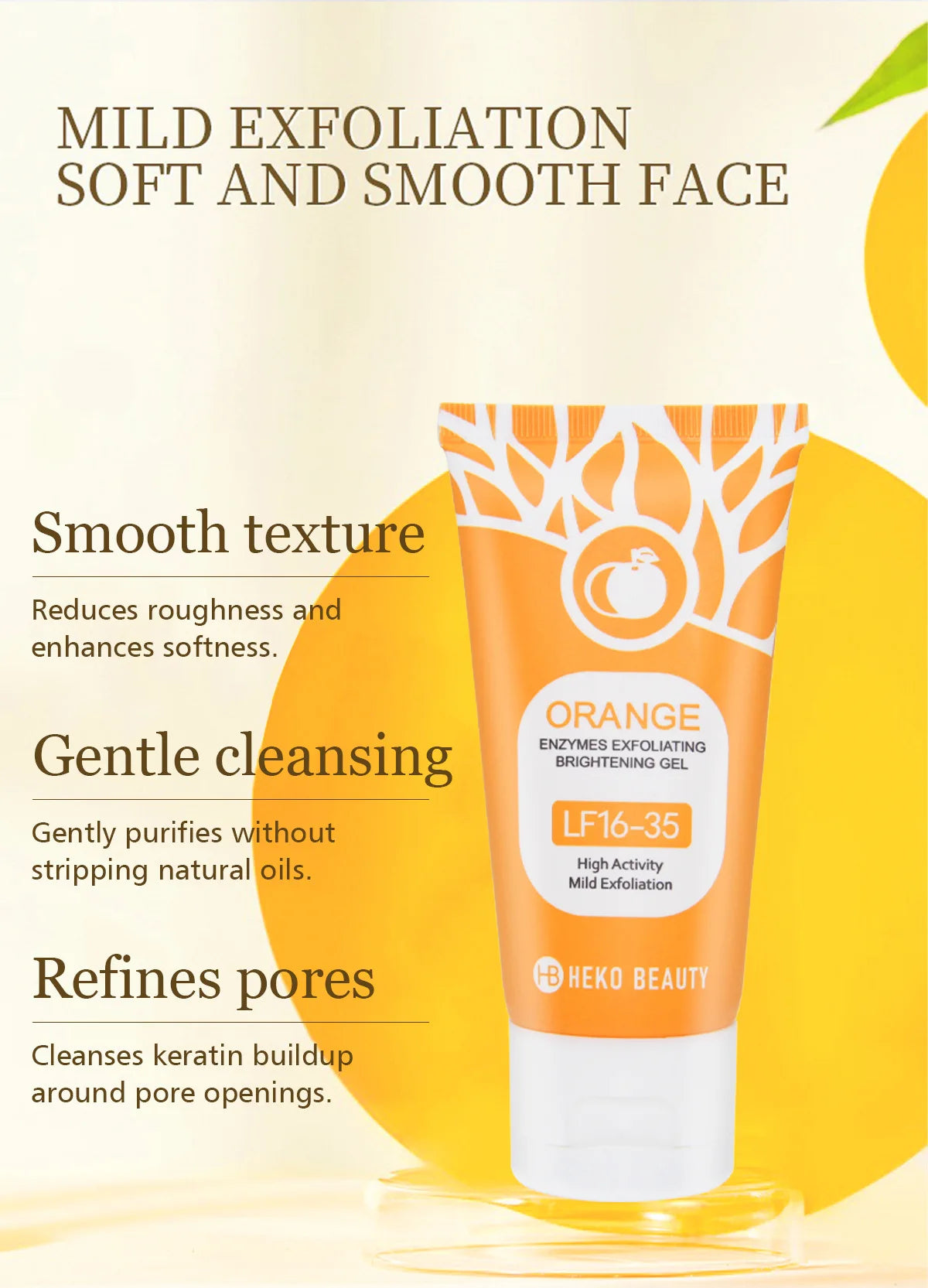 Orange Exfoliating Gel