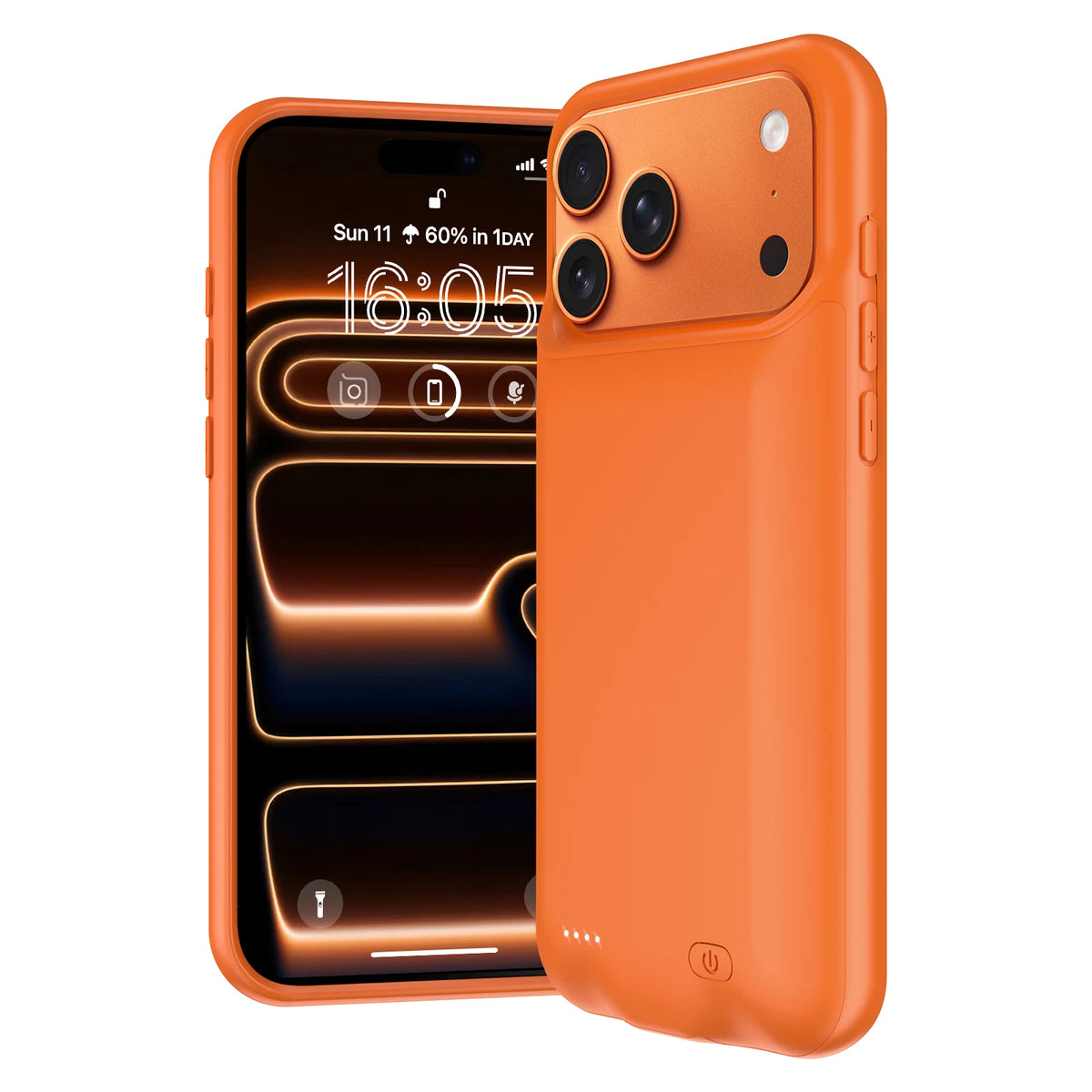 10000mah Wireless Battery Charger Case for IPhones. Magnetic Power Bank Battery Charger