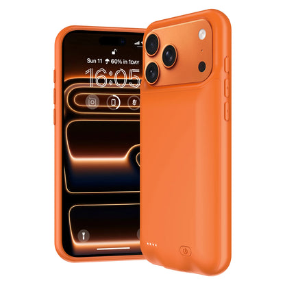 10000mah Wireless Battery Charger Case for IPhones. Magnetic Power Bank Battery Charger