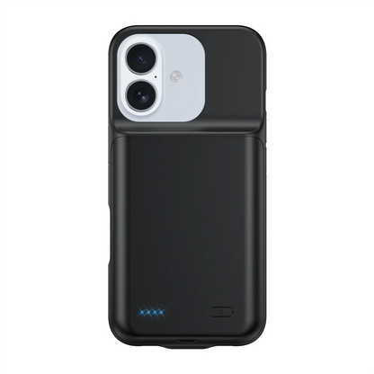 10000mAh Powerbank Cover For iPhone 17 16 Pro Max 17Air 16 Plus 16e External Battery Cases Portable Charger Power Bank Case
