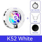 15W Stylish Phone Cooler, Cooling Fan, Ultra-Fast Cooling, RGB Lighting, For Most Popular Phones, Gaming, Esports Etc.