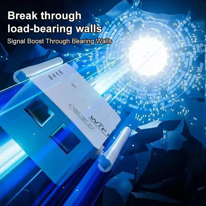 TEXCOM™ 2.4G/5G Dual band Wi-Fi Extender.