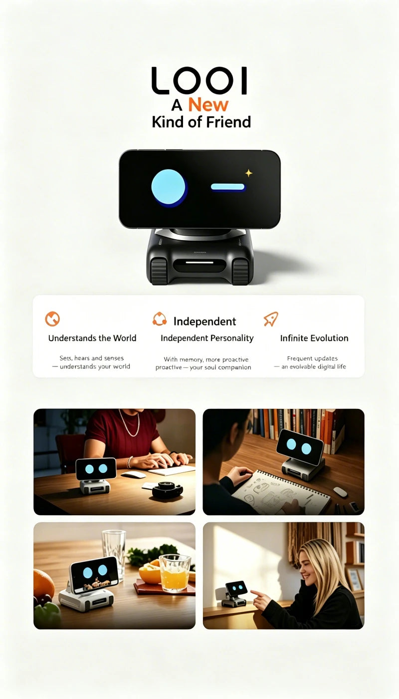 LOOi™ Robotic Ai companion Dog