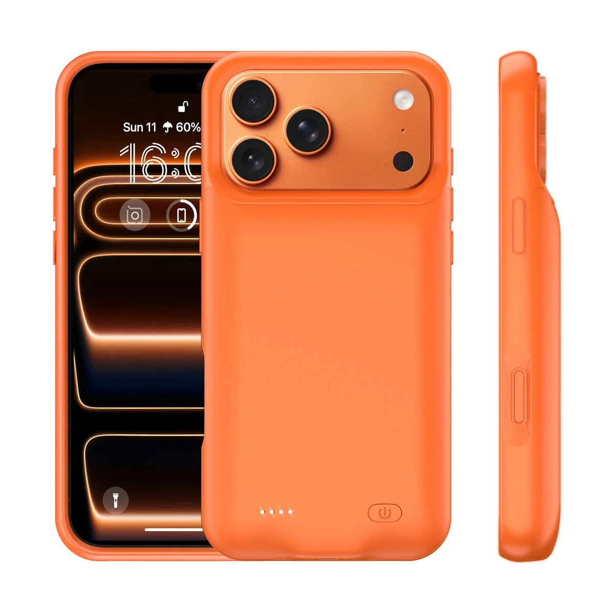 10000mah Wireless Battery Charger Case for IPhones. Magnetic Power Bank Battery Charger