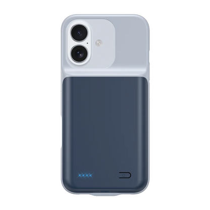 10000mAh Powerbank Cover For iPhone 17 16 Pro Max 17Air 16 Plus 16e External Battery Cases Portable Charger Power Bank Case
