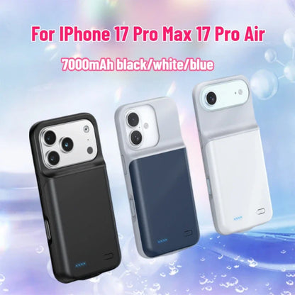7000mAh Smart Battery Charger Case for IPhone 17 Pro Max 17 Air Power Bank External Battery Charging Cover Batteriy 18 Pro Max