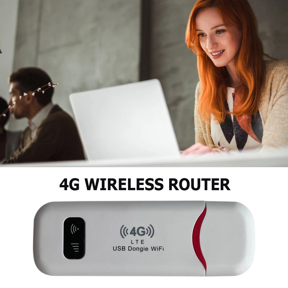 Texcom™ portable 4G LTE Pocket Wi-Fi 150 mbps speed plug and play USB modem
