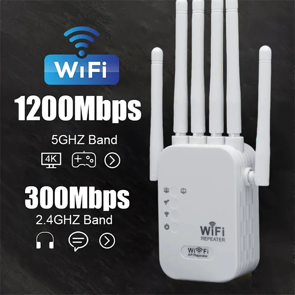 300/1200Mbps Texcom Wi-Fi Extender Pro™