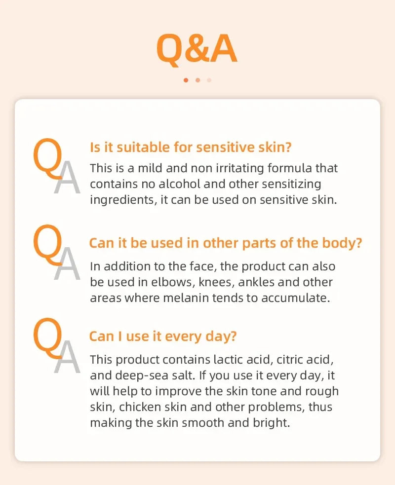 ORANGEL™ One Minute Exfoliating Gel