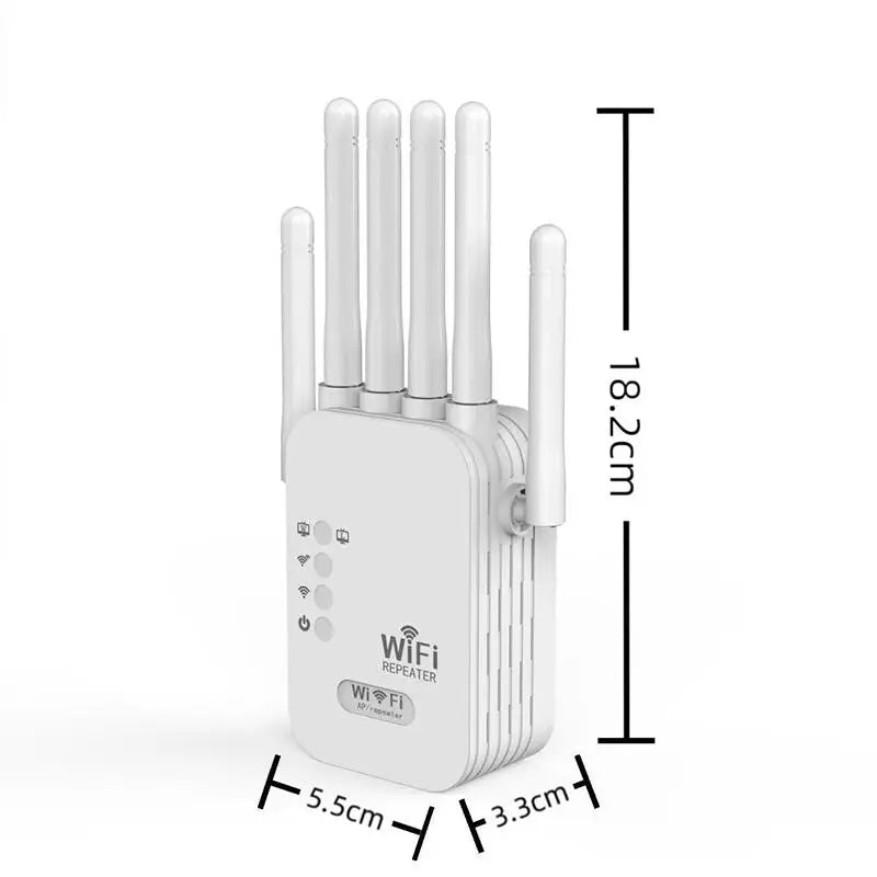 TEXCOM™ 2.4G/5G Dual band Wi-Fi Extender.