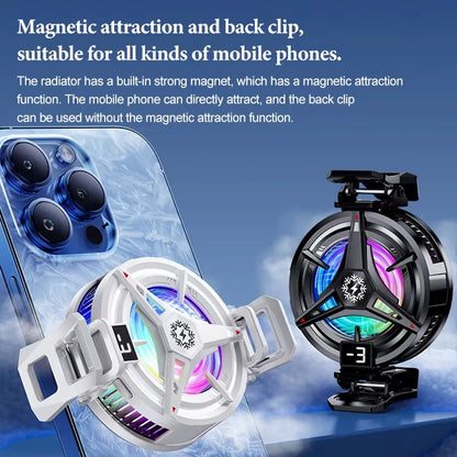 Cooling Fan Mobile Cooling Phone Fan Cooler Phone Fans for Cell Phone Cooler for Phone Cooling Fan for Phone Cell Phone Fan