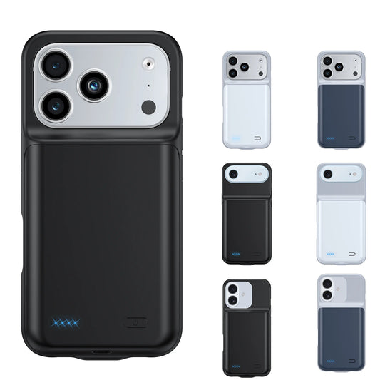 for iPhone 17 Pro Max 17 Pro Air Smart Battery Charger Case power bank External Battery Charging Cover batterie externe funda
