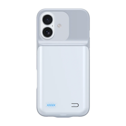 10000mAh Powerbank Cover For iPhone 17 16 Pro Max 17Air 16 Plus 16e External Battery Cases Portable Charger Power Bank Case