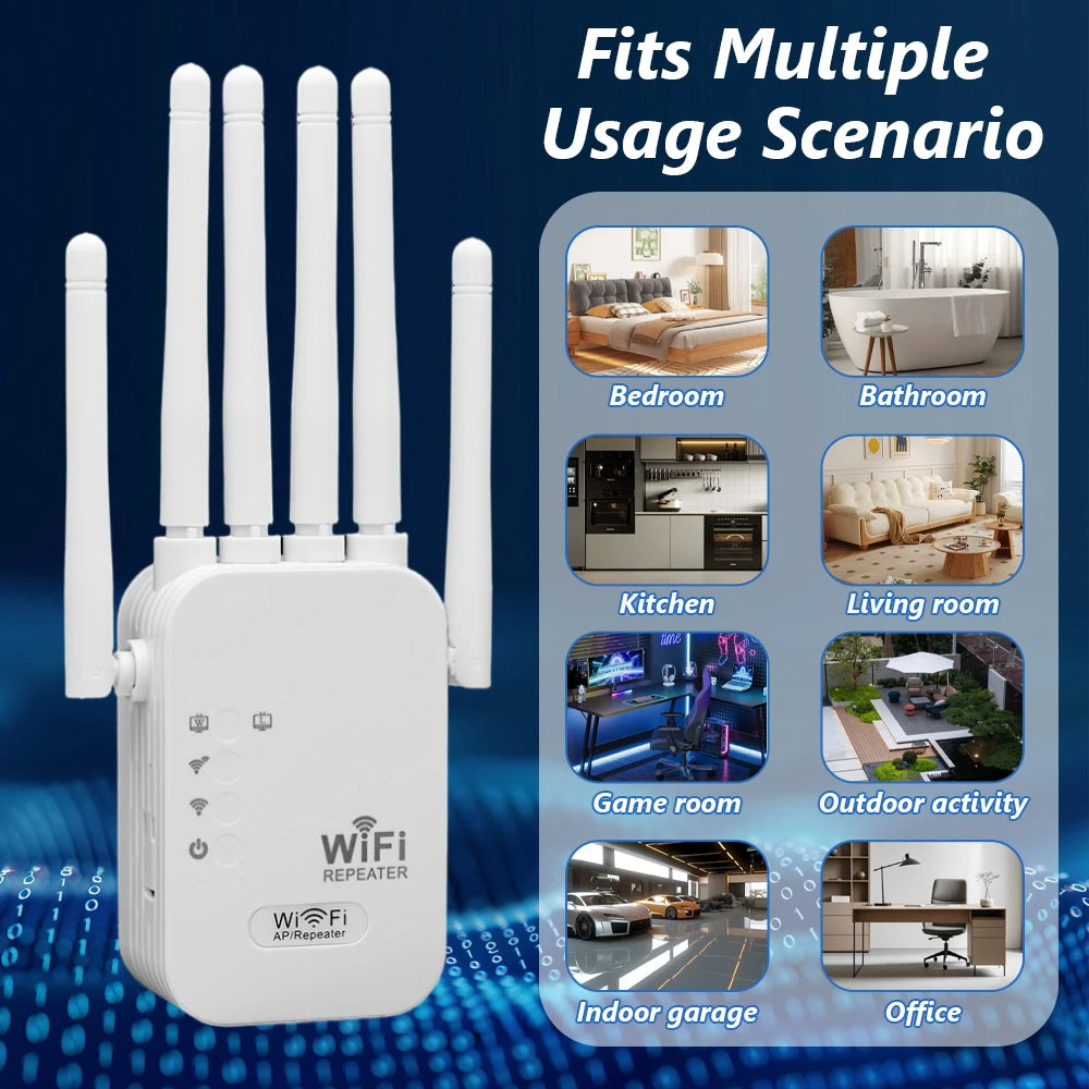 300/1200Mbps Texcom Wi-Fi Extender Pro™