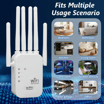 300/1200Mbps Texcom Wi-Fi Extender Pro™