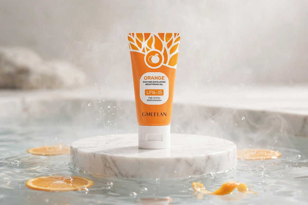 Orange Exfoliating gel