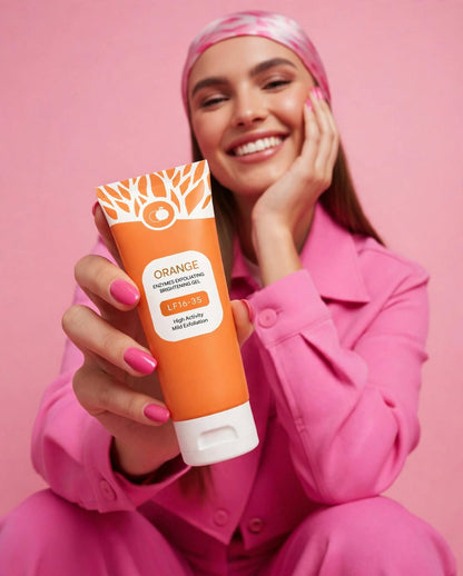 Orange Exfoliating gel