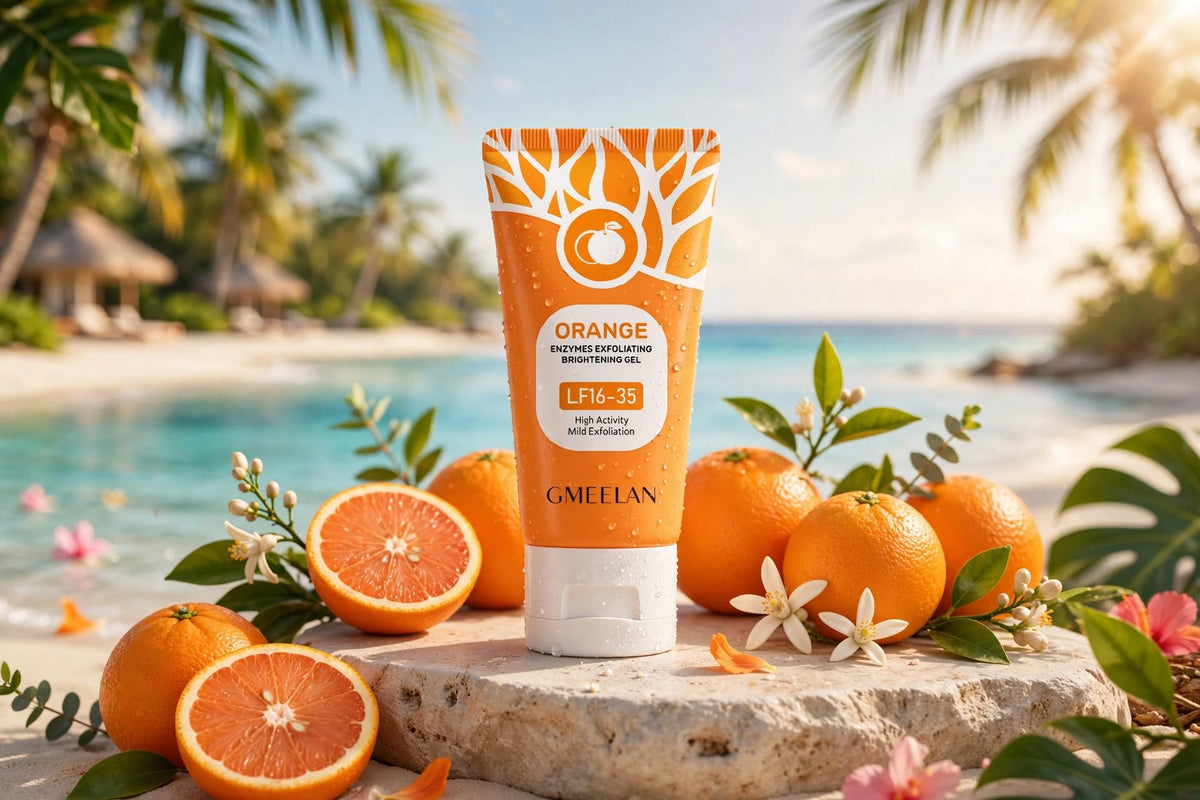 Orange Exfoliating gel