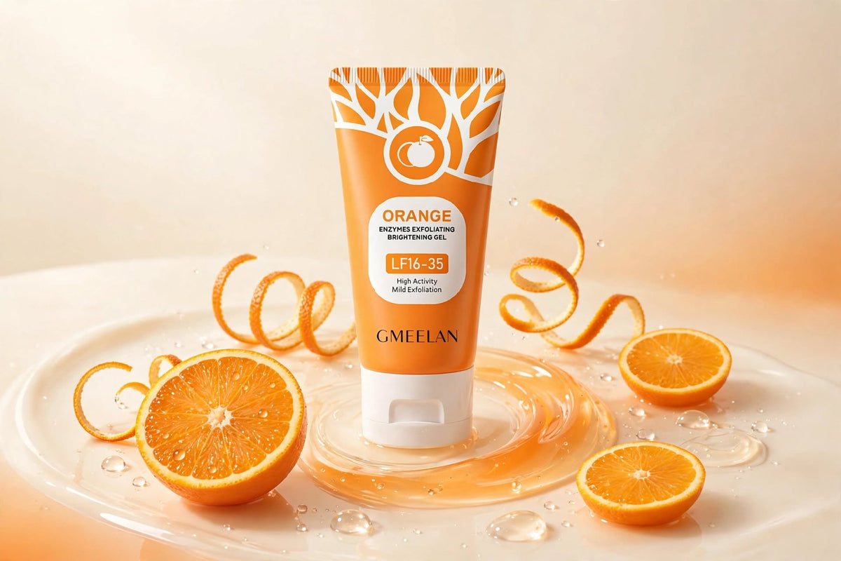 Orange Exfoliating gel