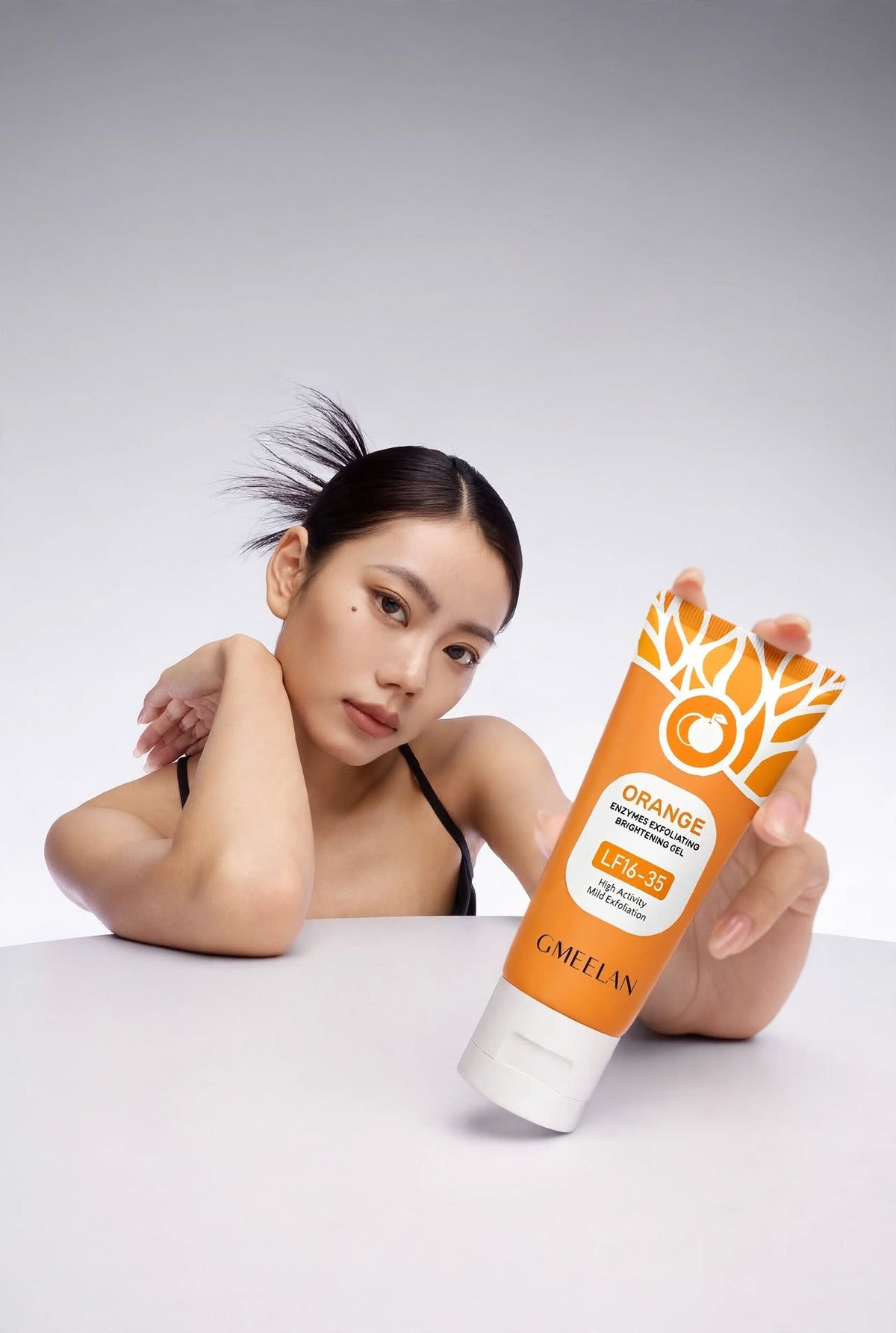 Orange Exfoliating gel