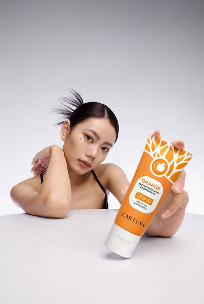 Orange Exfoliating gel