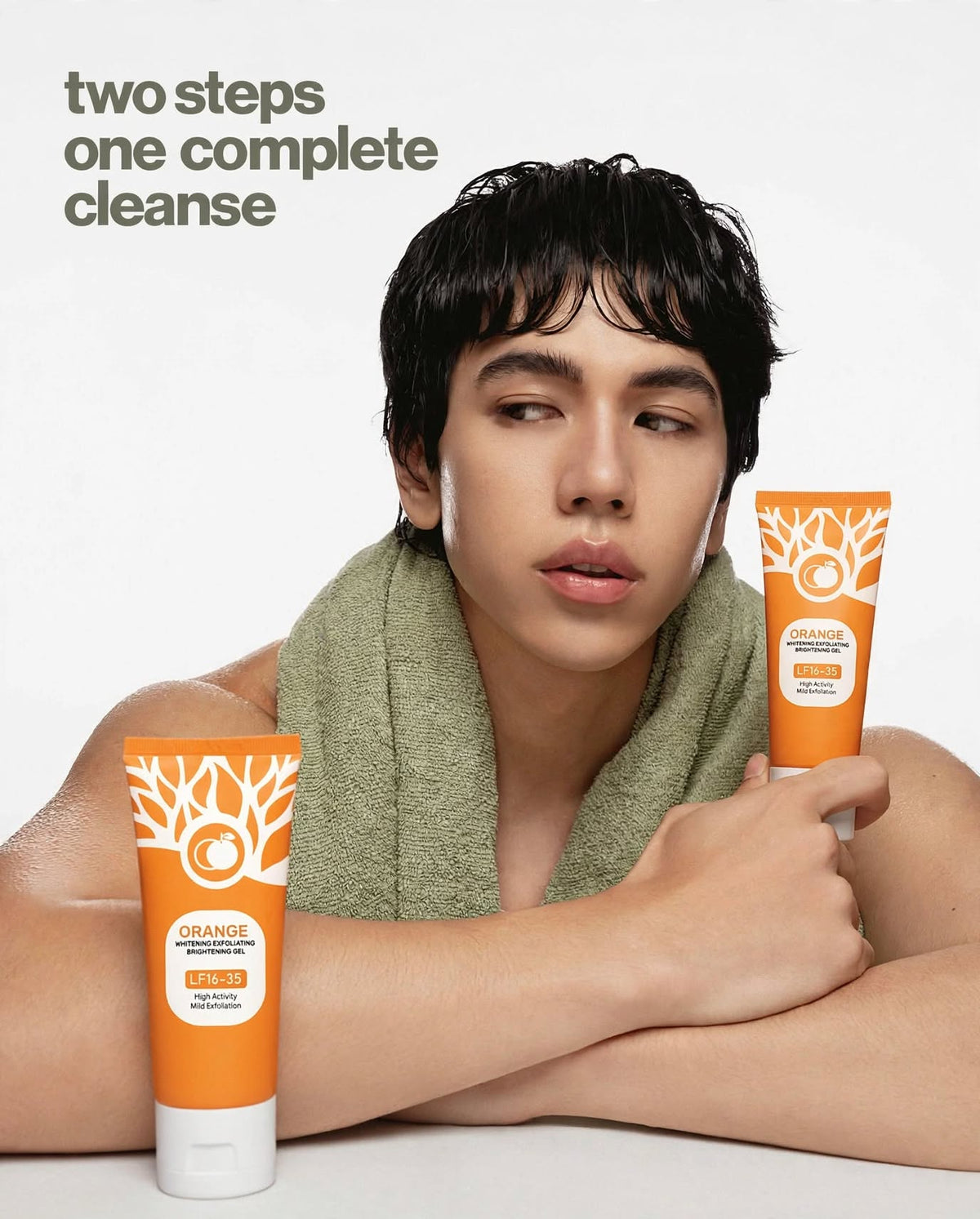 Orange Exfoliating gel